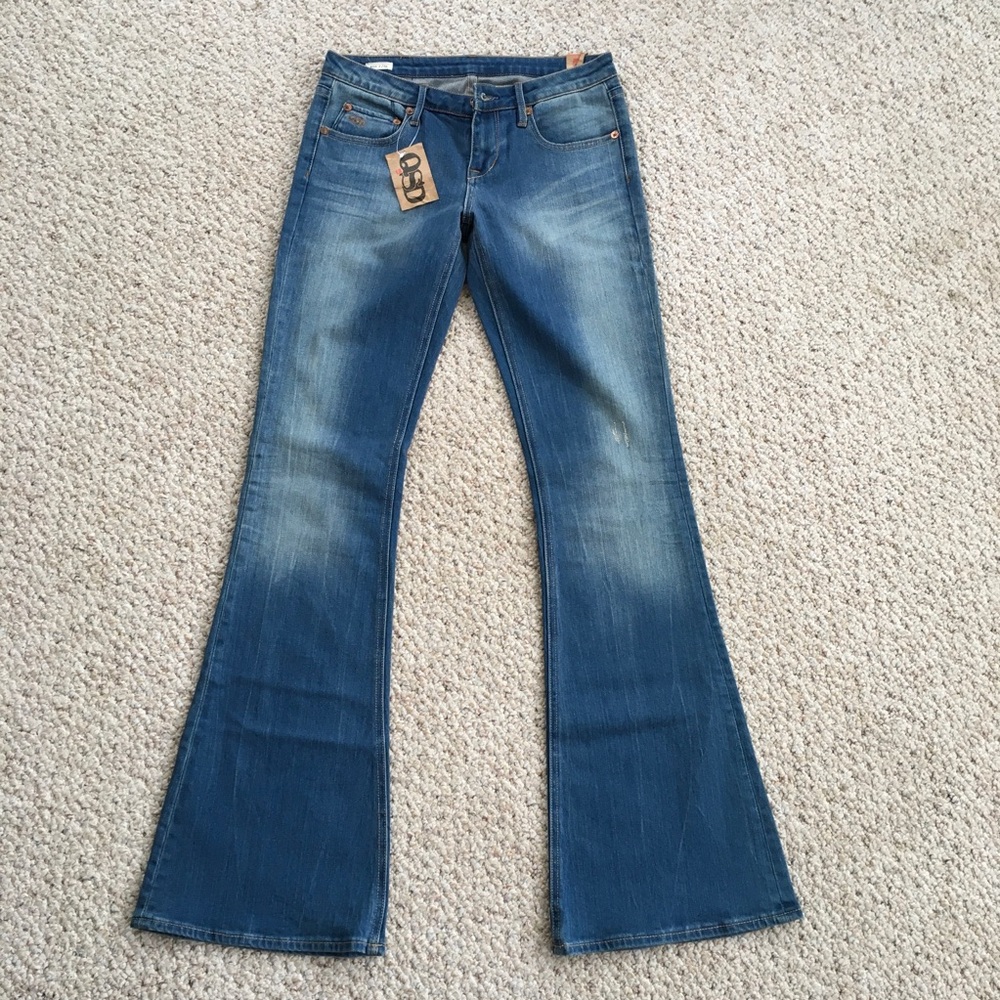 NWT Quiksilver Flare Jeans
